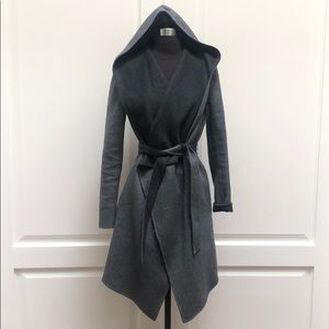 Soia & Kyo wool wrap coat